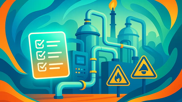Checklist for Risk Assessment in Natural Gas