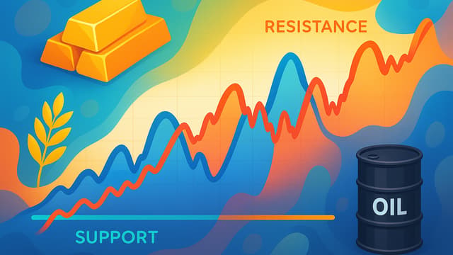 How Support and Resistance Impact Commodity Prices