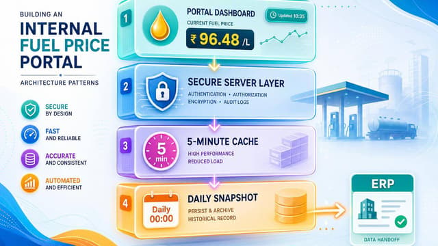 Building an Internal Fuel Price Portal: Architecture Patterns