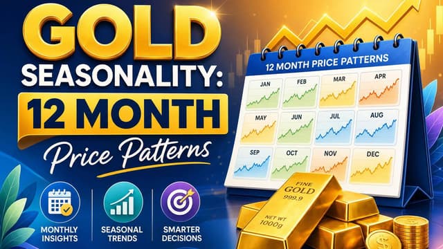 Gold Seasonality: 12 Month Price Patterns