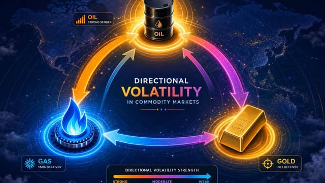 Directional Volatility in Commodity Markets