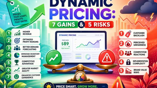 Dynamic Pricing: 7 Gains and 5 Risks